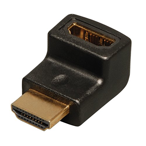 Adaptador HDMI Tripp Lite Ángulo Derecho Macho a Hembra miniatura 1