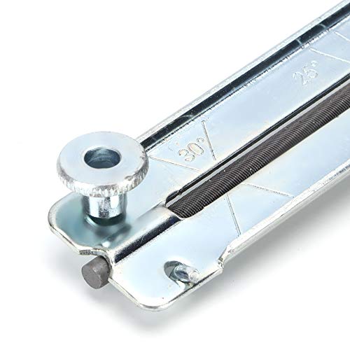Cadena atascada soluciones con afilador de motosierra y limas 8