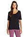 Produktbild HANRO Damen Sporttop Yoga Shirt, Schwarz (black 0019), Large