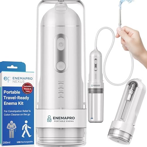 ENEMAPRO–Electric Enema & Douche Kit for Constipation Relief & Co...