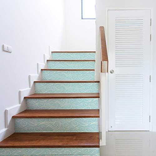 Walls By Me Peel and Stick Blue and Beige Nautical Removable Wallpaper 4019-2ft x 4ft (61x122cm)