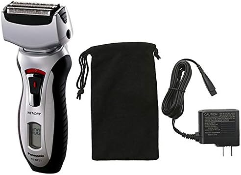 Panasonic ES-RT51-S Arc3 Wet/Dry 3-Blade Pivoting Head Built-in Pop-up Trimmer Cordless Electric Razor for Smooth and Comfortable Shave Travel Pouch Included