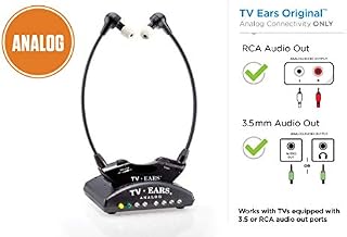 TV Ears Original Wireless Headsets System, TV Hearing Aid Devices works best