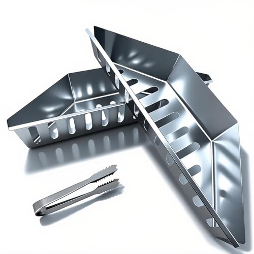 auisea Thickened Steel Charcoal Basket Compatible with 22-inch Weber Charcoal Grills, Even Heat