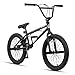 AVASTA Hesper - Bicicleta BMX Freestyle de 20 pulgadas para niños con 4 clavijas, bicicletas para niños de 6 a 14 años y principiantes, color negro
