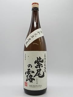 軸屋酒造 紫尾の露 石蔵3年熟成 芋焼酎 25度 1800ml