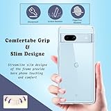 Case for Google Pixel 7a 6.1-Inch 2023, Non-Yellowing Shockproof Protective Phone Cover, Anti-Scratch clear Back - Image 7