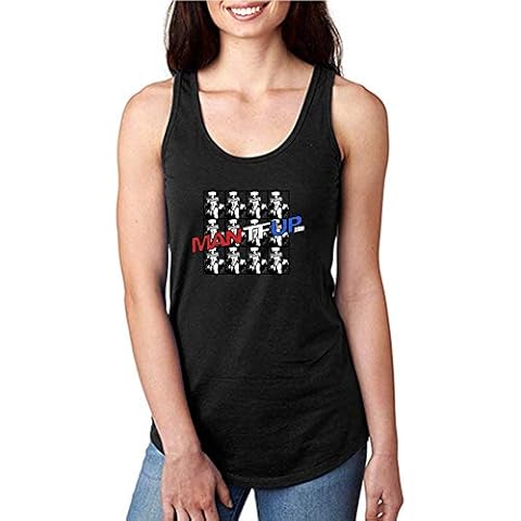MANTFUP Women Uncle Sam T Shirt | Black Color | X-Large Size Cover