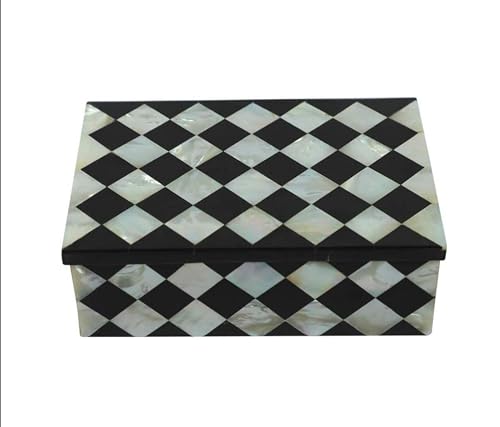 Boîte en nacre rectangulaire pour sublimer votre coiffeuse et organiser vos accessoires