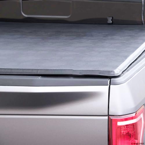 R&L Racing Lock & Roll Low Profile Hard Roll-Up Tonneau Cover with LED Lighting Compatible with 2022-2024 Ford Maverick 4.5 Ft (54.4