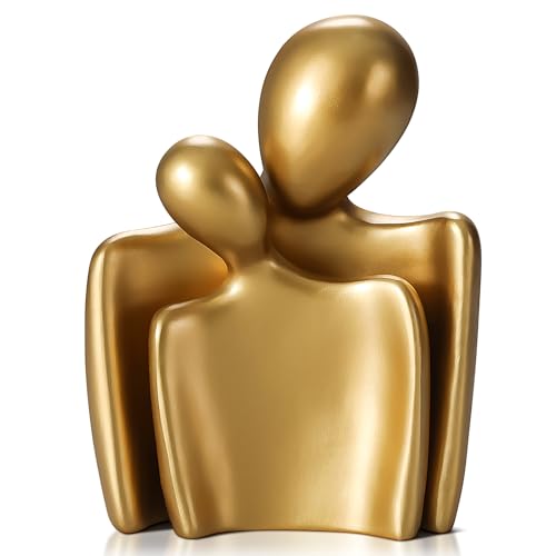 vomiceak Sculptures Home Decor Lover Statues- 6 Inch, Modern Home Decor Couple Statues,Decorations for Living Room Office Bookshelf Bedroom