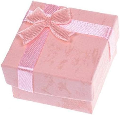 1PC Bowknot Package Gift Case 4 * 4cm Jewery Organizer Box Rings Storage Earrings Box Gift For Rings Box Small Cute