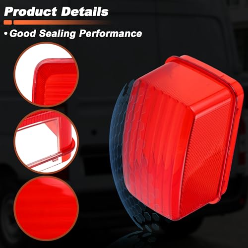 Cache de feu arrière rouge de haute précision pour quad Bear Tracker 250