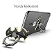 Bat Phone Ring Stand Holder - OATSBASF Cell Phone Ring Holder Finger Grip 360 Degree Rotation Compatible with iPhone 16/15/14/13/12 Pro Max and Other Smartphones（Black+Gold）