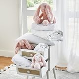 PIKOLIN Ochraniacz na materac do łóżeczka dziecięcego 60 x 120 cm – wodoodporna, chłonna tkanina frotte, do 32 cm, oddychająca, cicha, Öko-Tex, wszechstronna ochrona, nakładka na materac premium do