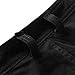 Mens Shorts Slim Fit Stretch Mens Shorts 5 Inch Inseam Big and Tall Cotton Buckle Zipper Multi Pocket Cargo Shorts Fashion Outddor Work Shorts Linen Shorts for Women 9 Inch Inseam Black M