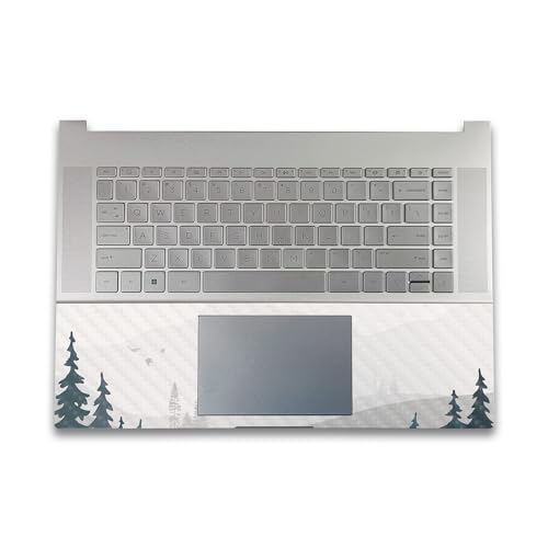 Image of Carbon Fiber Gaming Skin Compatible with HP Envy x360 16 inch (2023) - Tundra - Premium 3M Vinyl Protective Wrap Decal Cover - Easy to Apply | Crafted in The USA by MightySkins