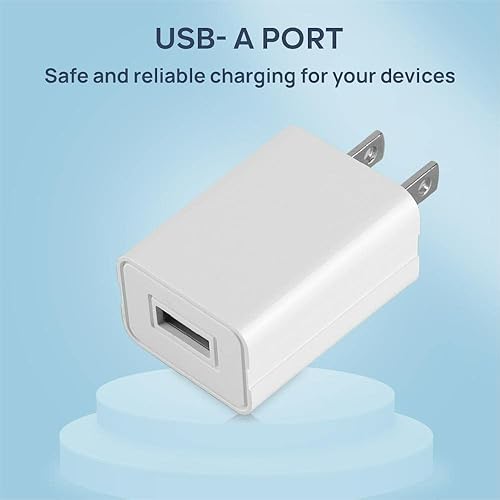 Vista 12 de Cargador de pared Cubo 5V1A Fuente de alimentación USB Bloque de carga Universal Enchufe de pared Ladrillo Portátil de viaje Cargador rápido Negro,2