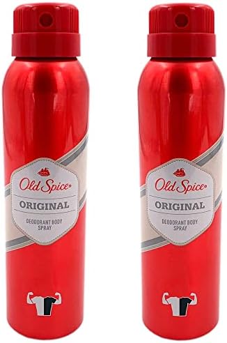Old Spice Original Deodorant Body Spray, 5.07 Ounce (Pack of 2)