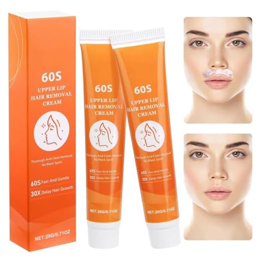 2 Stück Gesichtshaarentfernungscreme, Oberlippenhaarentfernung, Haarentfernungscreme, Enthaarungscreme Gesicht,Wirksame Enthaarungscreme für Gesicht,Schmerzfreie,Hair Removal Cream For Women Man