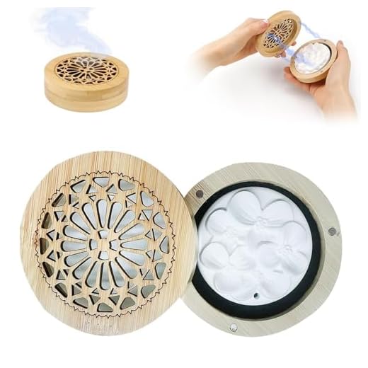Difusores de Aceite Perfumado de Yeso Difusor Aceites Esenciales Aromaterapia Difusor Aceites sin Aceite DIY con Caja de Madera Sala de Estar, Baño,Dormitorio,Manualidades de Yeso