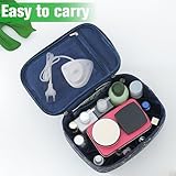 KingYH Electric Toothbrush Charger Electric Toothbrush Holder Base Stand with 2 Toothbrushes Protective Cap Toothbrush Charging Station Compatible Oral B Genius X iO2 iO3 iO4 iO5 iO6 Vitality Pro 3 - Image 5