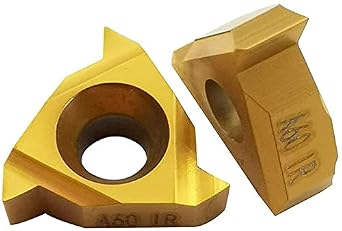 10PCS 11IR A60 Carbide Threading Turning Inserts Indexable Boring Inserts for Lathe Carbide Threading Turning Tools Holder10PCS 11IR A60 CDC