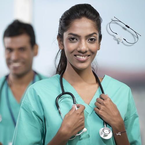 Image of SmileBelle Nurse Bracelet as Nurse Appreciation Practitioner Gift for Women