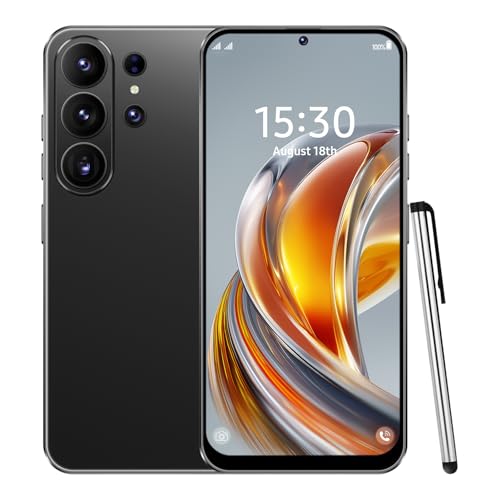 QrZrQ 4G Smartphone, Display HD+ 6.6" Incell, 4GB RAM+32GB ROM(TF 256GB), Batteria 5000mAh, Android 12, Dual Nano SIM, Fotocamera 16MP+13MP, Sblocco facciale, OTG (Black)