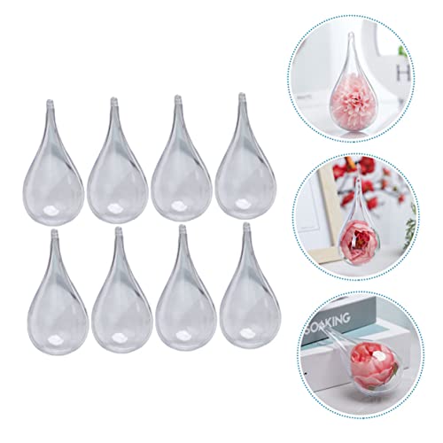 Nolitoy 32 Pcs Hollow Drop Ball Clear Ornaments Clear Christmas Ornaments Wedding Decorations Christmas Fillable Ornaments Christmas Tree Baubles Clear Plastic Balls For Crafts Xmas Decor #TOP1