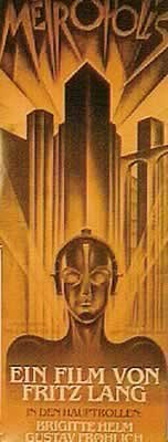 Affiche Metropolis Fritz Lang 53X158 Cm grand poster de cinéma rétro pour collectionneur