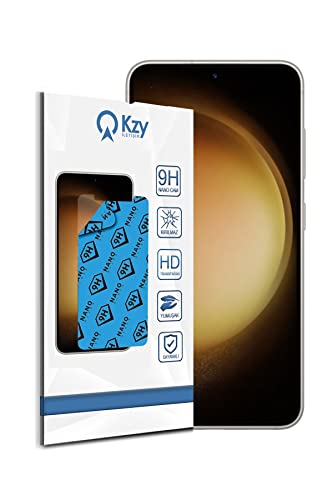 KZY İletişim Samsung Galaxy S23 ile Uyumlu Nano Ekran Koruyucu Kırılmaz Esnek Cam