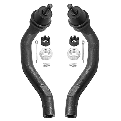 Image of Detroit Axle - 12pc Front End Control Arms Kit for Acura 04-08 TSX, 03-07 Honda Accord, Upper Lower Control Arms Sway Bars Tie Rods Lower Ball Joints 2004 2005 2006 2007 Replacement