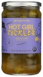 Hot Girl Pickles Organic Garlic Cumin Pickles, 24 Ounce