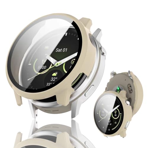 YUANHONG Garmin�i�K�[�~���jvenu 2/3/3S/4 �J�o�[ PC�f�� �����K���X �S�ʕی� �Ή� Garmin venu 4 41�p