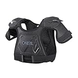 O'NEAL Unisex-Child Pee Wee Chest Protector (Black, XS/SM