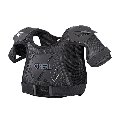 O'NEAL Unisex-Child Pee Wee Chest Protector (Black, XS/SM