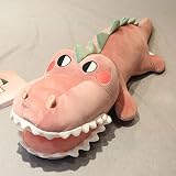 Peluche Crocodile Rose 130cm