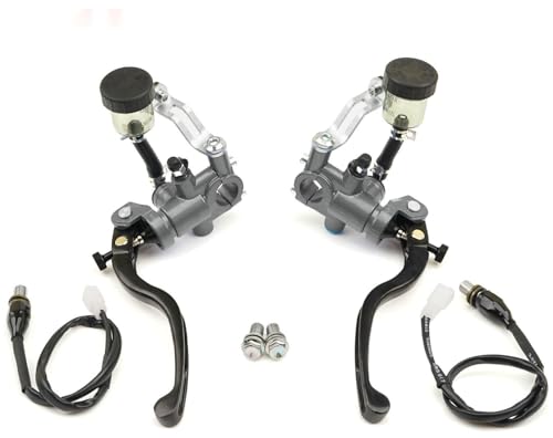 Leviers commande de moto radiaux pour éliminer la fatigue du poignet