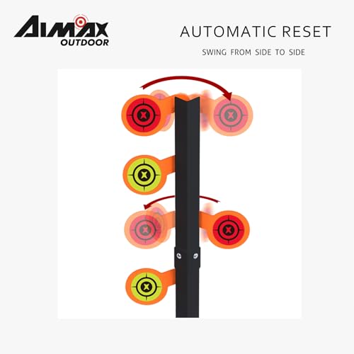 Image of AR500 Dueling Tree Target Kit, 4-Piece 1 /4 inch Thickness Paddles
