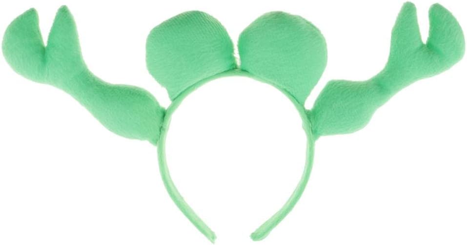 Meadawgs® Kids Girls Cute Cartoon Crab Headband Animal Party Game Prop Dress Up Green|Clothing, Shoes & Accessories | Womens Accessories | Hair Accessories|1 Piece Crab Headband