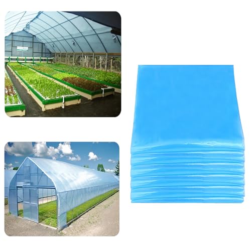 10x33 FT Greenhouse Plastic Film 6 Mil Clear Cover