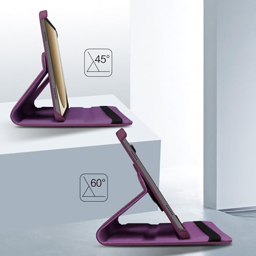 Image of TGK 360 Rotatable Flip Cover for Samsung Galaxy Tab A11+ Plus 11 Inch 2025 Case /Galaxy Tab A9 Plus 2023 (Purple)