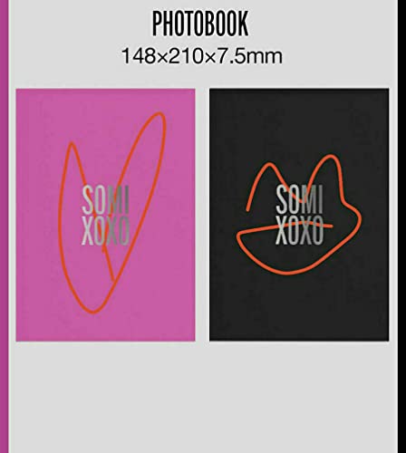 JEON SOMI XOXO The First Album ( O ) Ver. 1ea CD+1ea Photo Book+8ea Post Card+1ea Mini Note+1ea Sticker Set(1set 2ea)+1ea Pin Button+1ea Photo Card – vue 4