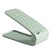 Produktbild Einstellbarer Schuh Slots Schuhregal 2 Tier Kompaktrad Speicher-Organisator Schuhschrank Startseite Schlaf Wohnzimmer 11X26.5X6-20CM MUMUJIN (Color : Green, Size : 16 pc)