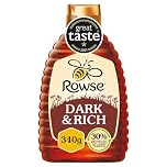 Rowse Honey, Dark & Rich Honey, Squeezy bottle, 100% pure & natural, 340g