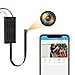 HGYGHO Telecamera Spia WiFi, 1080P DIY Wireless Mini Telecamera Nascosta, Piccole Videocamere di Sicurezza con App Nanny Cam Movimento Attivato Avvisi Sorveglianza Segreta con Batteria per Interni