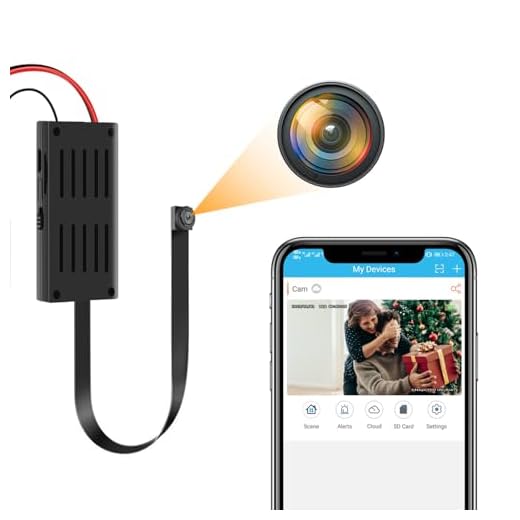 HGYGHO Mini Kamera WLAN, 1080P Mini Kamera Überwachung Innen live Handy mit APP, Kleine Videokamera mit Bewegungsmelder, Akku, Alarmzone, Klein Sicherheitskamera für Startseite Büro Sicherhei
