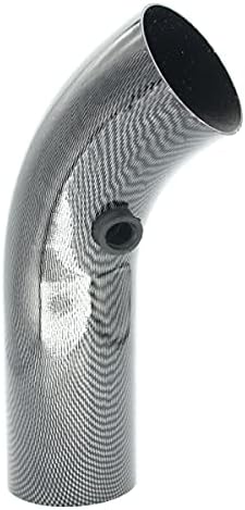 Drotayard 76mm 3 Inch Universal Car Aluminum Alloy Carbon fiber Cold Air Intake Filter Aluminum Induction Hose Pipe Kit