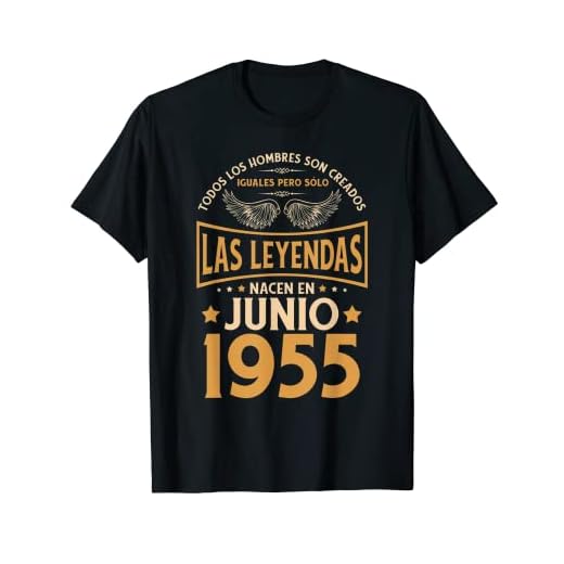 Cumpleaños Hombre Regalos Las Leyendas Junio 1955 Camiseta